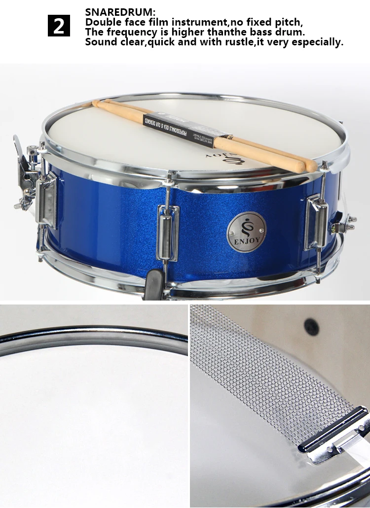 Wholesale Good Quality Drum Set Percussion Instruments Full Drum Set