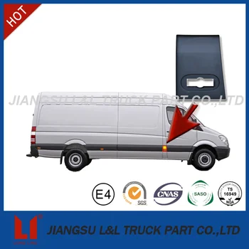 Bande De Protection Latérale Droite Pour Mercedes Sprinter W907/W910 (2019-2024) – Noir, ABS, OEM 9106900100