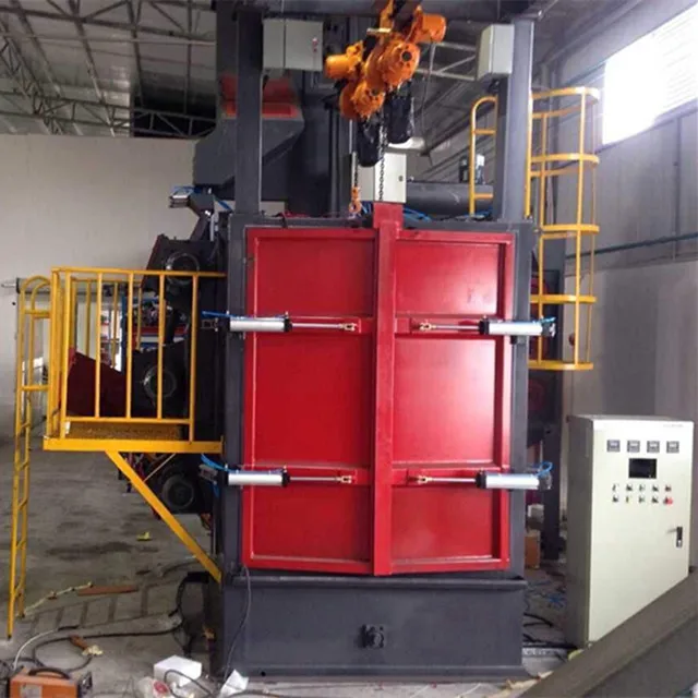 shot blasting chamber