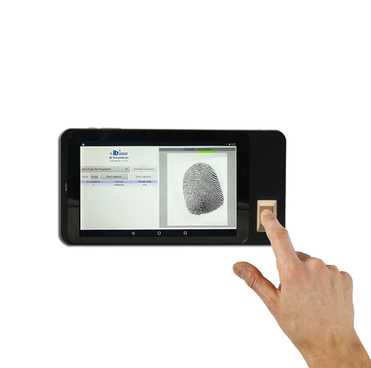 Android 5,1 на основе защита от следов от пальцев и NFC карта 3G мобильный планшетный ПК (HF-FP07)