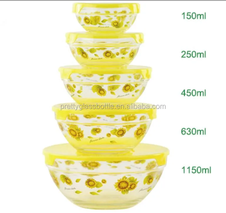 Wholesale 5PCS Set Flat Glass Bowls for Food Prep Bowls Glass Tiny Ramekins  for Kitchen Dessert Dips and Candy Dishes Nut for Peru Market - China Glass  Bowl and Glass Fruit Bowl