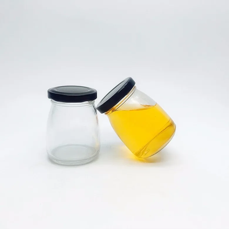 150ml 100ml 200ML Glass Pudding Jars Glass Yogurt Jars