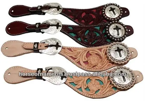 Sangles éperon Royal King – Cuir, Modèle 78-4140, équitation, Neuves Sous Emballage