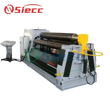 cnc hydraulic 4 rolls plate bending machine/ 4 roller plate rolling machine/ 4 rolls plate roll