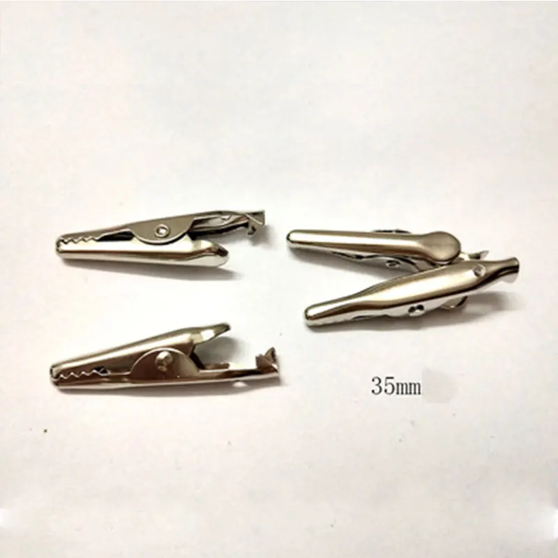 Лидер продаж, металлический держатель для карт из нержавеющей стали, зажимы типа «крокодил»