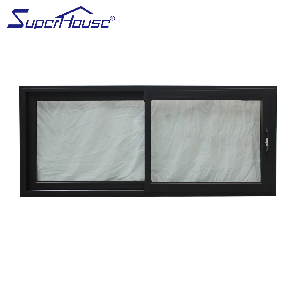 USA Standard double glass aluminium window sliding