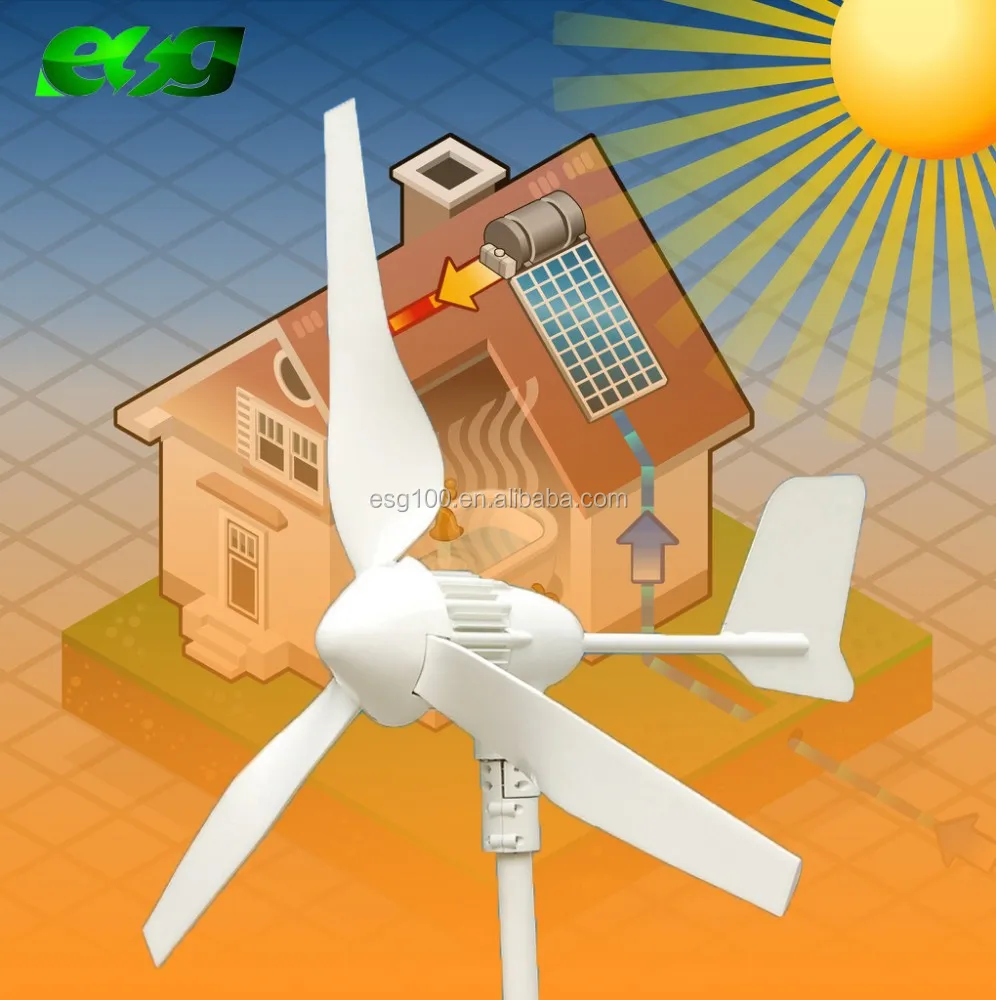 ESG Renewable 1kw 2KW 3kw Wind Turbine controller solar hybrid 10 KW SOLAR ENERGY SYSTEM