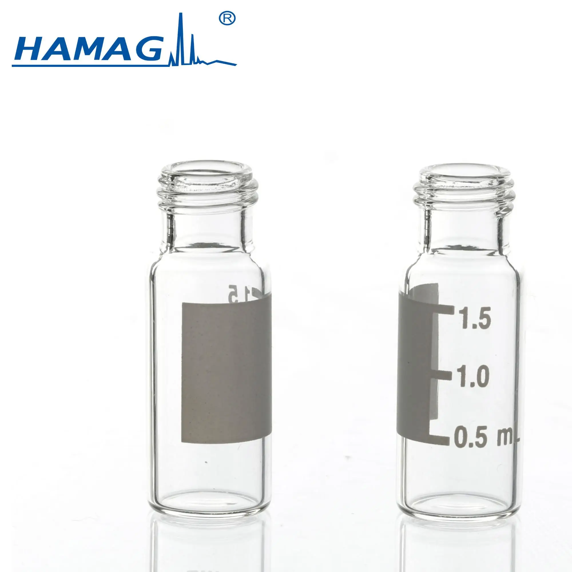 
Высокое качество производства 2 мл 9-425 прозрачный винтовой верхний флакон с накладной стеклянной хроматографией флакон HPLC 