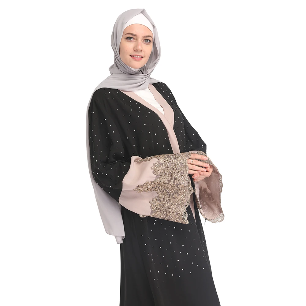 stone work abaya designs