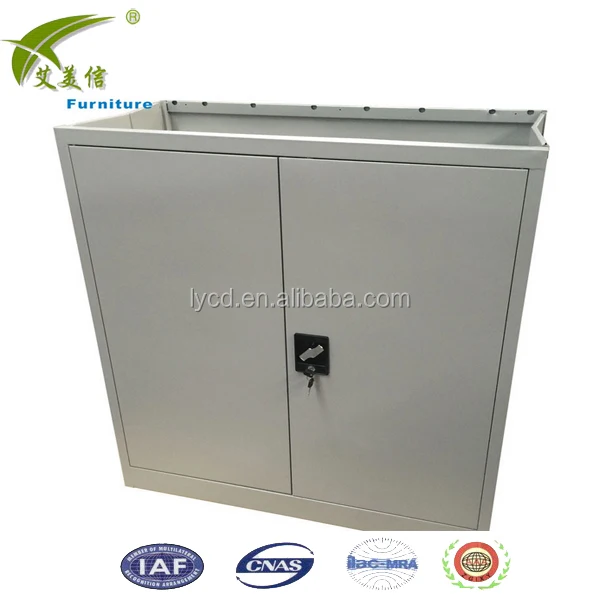 Высококачественная офисная мебель, Легко собранный складной шкаф из нержавеющей стали, металлический шкаф для хранения документов