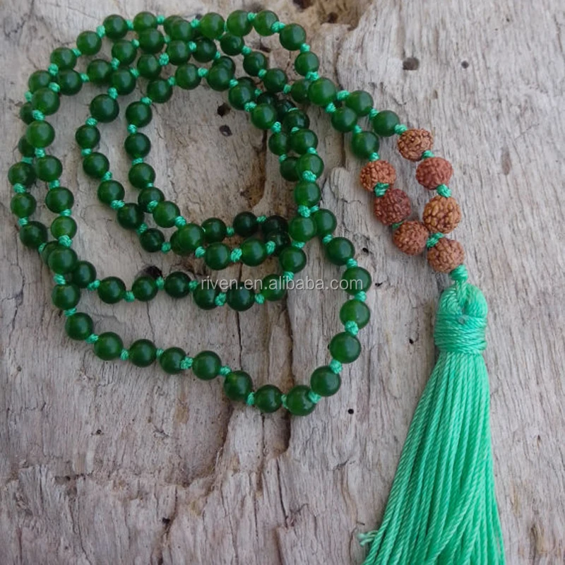 St0393 Knotted Deep Meditation 108 Mala 