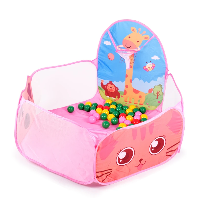 Американские дети играют океан Крытый складной бильярдный Детские баскетбольные автоматически раскрывающаяся палатка