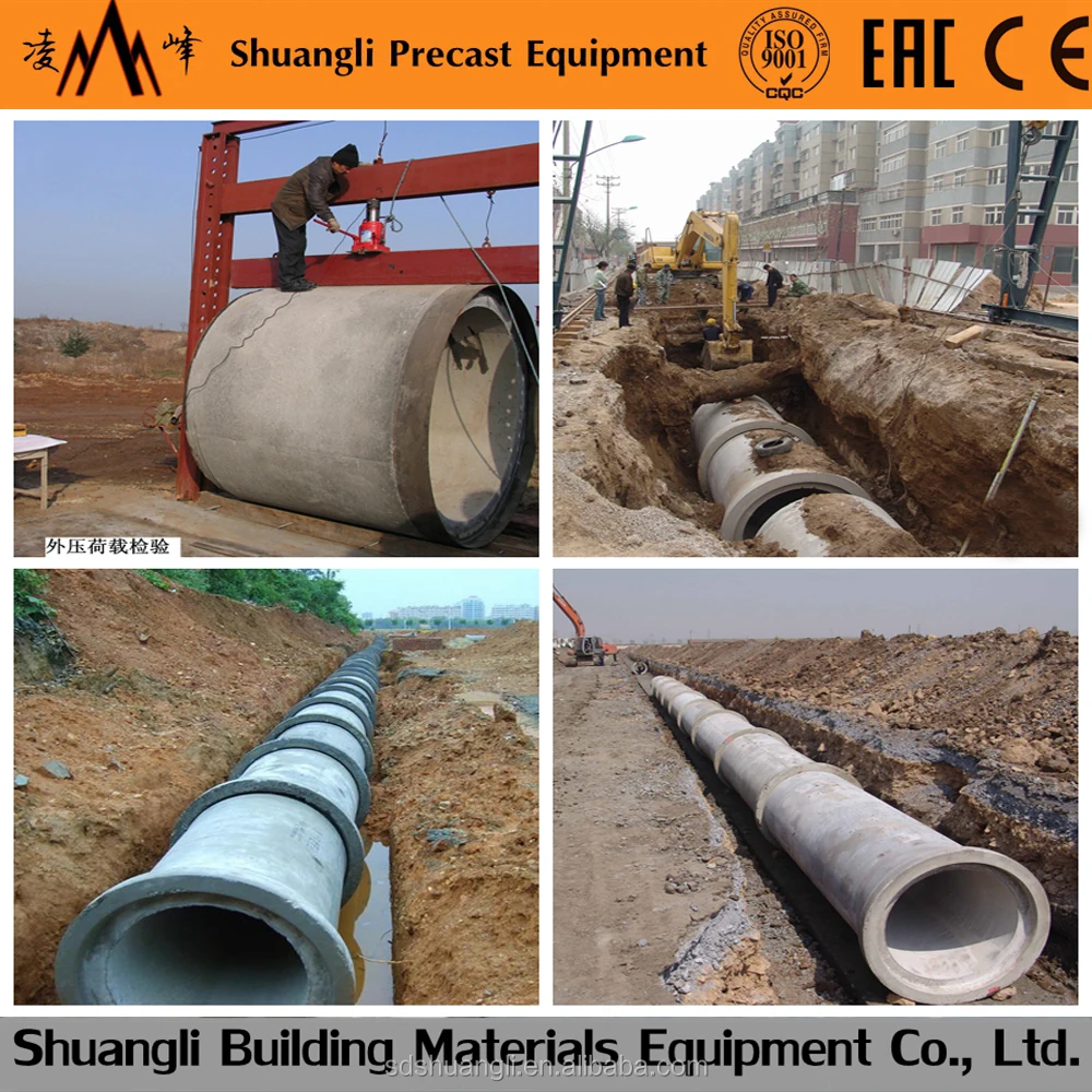 New Type Building Materials Concrete Culvert Pipe Mould