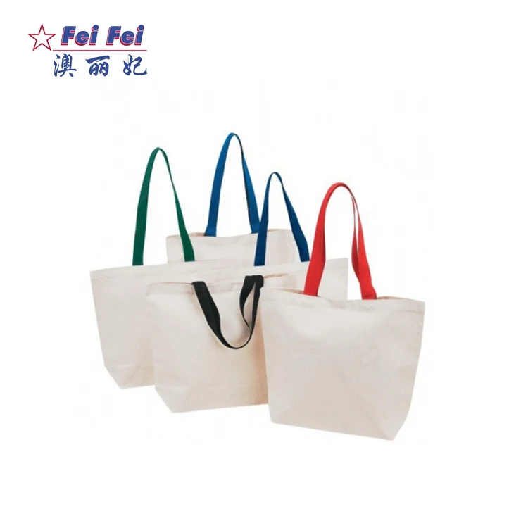 Canvas Tote  Blank Standard Size Black Canvas Tote Bag Customized