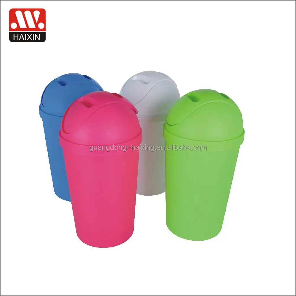 Cestino Spazzatura A Forma Di Panda Con Coperchio - Plastica, 38x23.5 Cm, Per Camera, Bagno, Cucina, Decorativo - 5