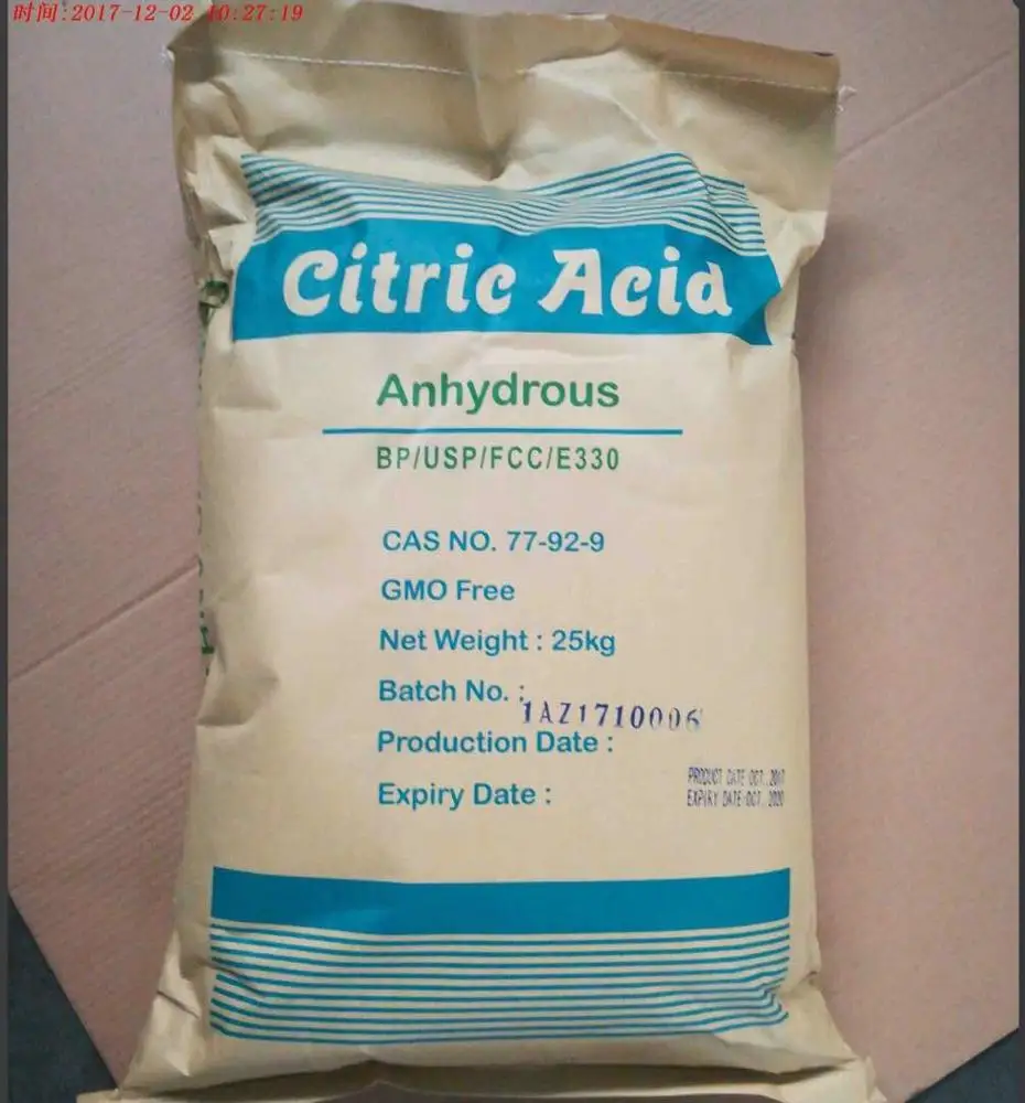 Sodium citrate citric acid