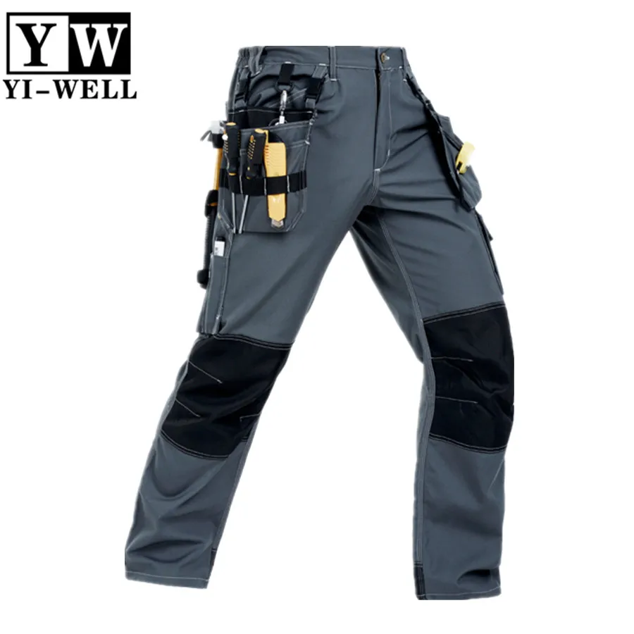 guardia de seguridad uniforme workwear multi bolsillos mens carga