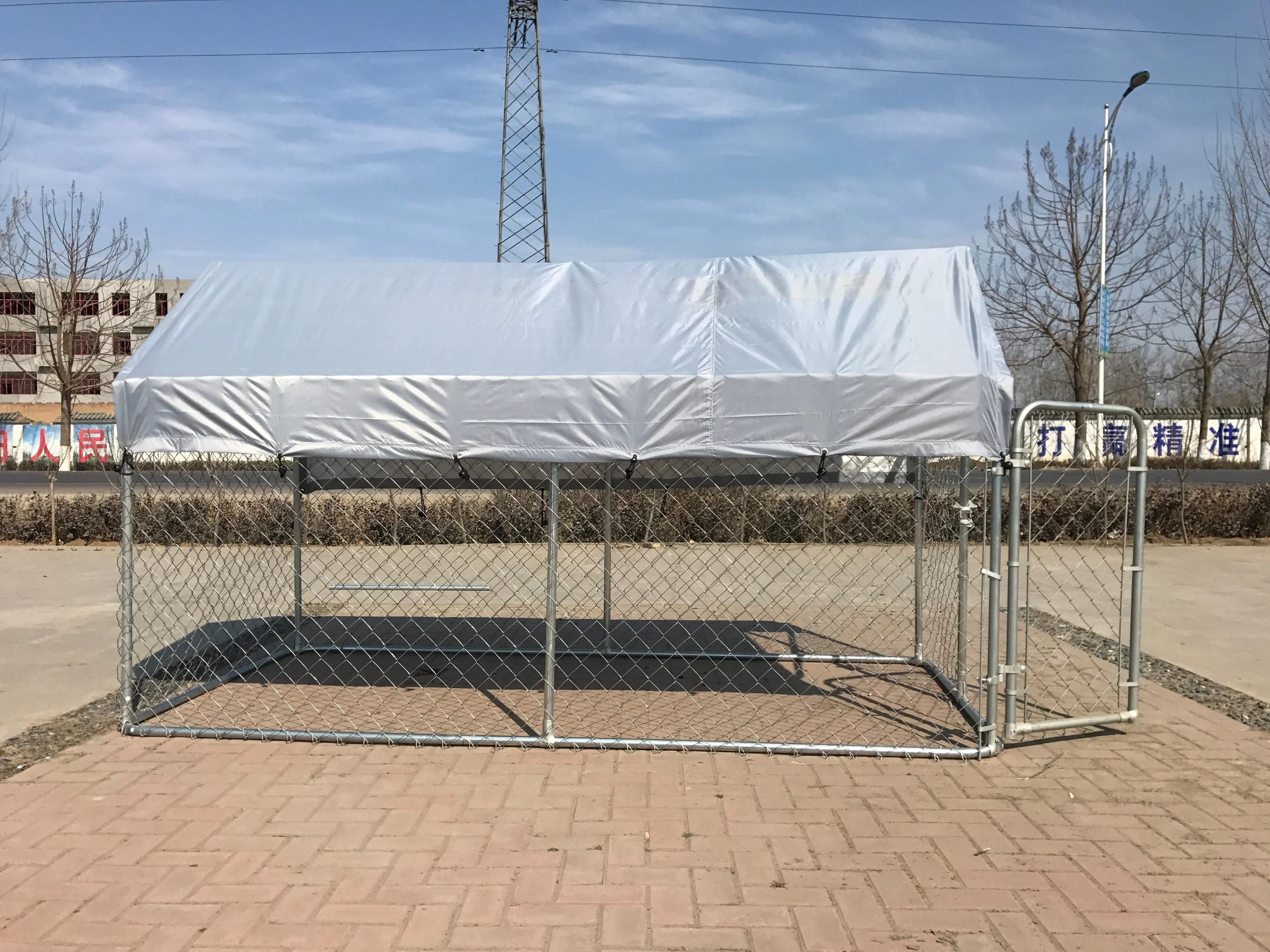 Chain Link Large Kennel Walmart Steel Dog Run Chain Link Wire Mesh Dog  Kennel Professional Dog