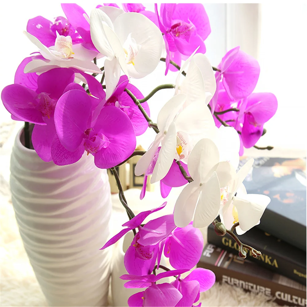 Butterfly Orchid Long Stem Wholesale Artificial Big Phalaenopsis Buy Wholesale Artificial Big Phalaenopsis Long Stem Phalaenopsis Orchids Silk Phalaenopsis Butterfly Orchid Flower Product On Alibaba Com