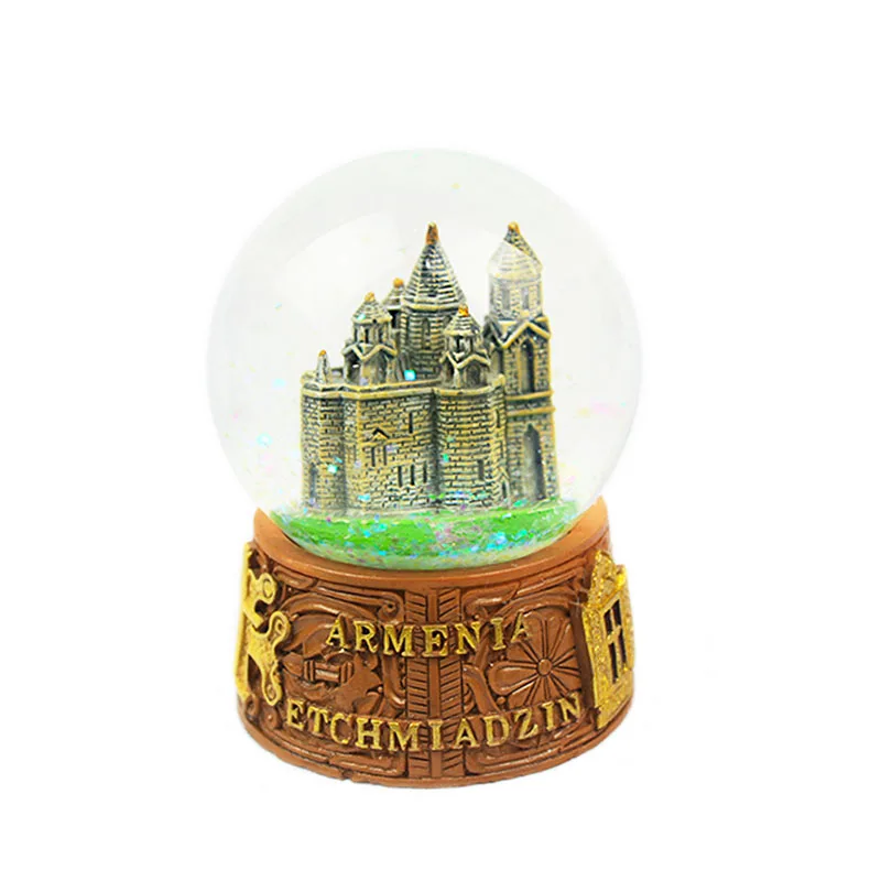 Polyresin Resin Souvenir Snow Globe