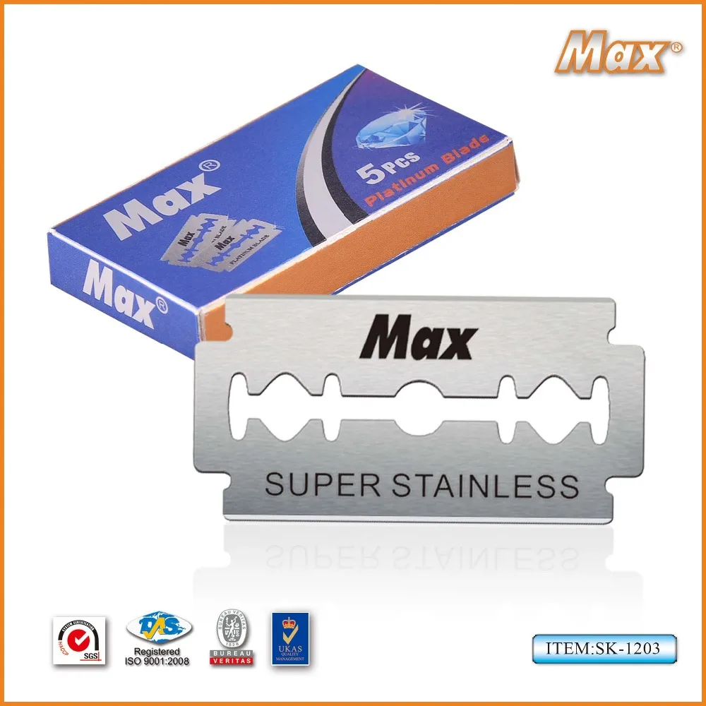 Max brand double Edge Blades Shaving Safety Razor for  barbershop