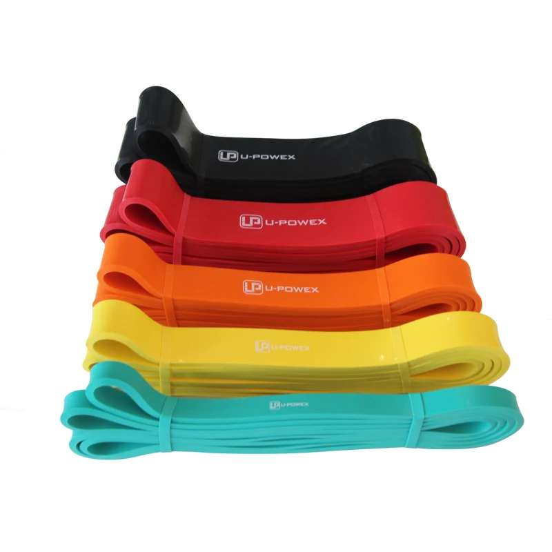 Высококачественная круглая эластичная лента, силовые ленты, тянущаяся лента для упражнений