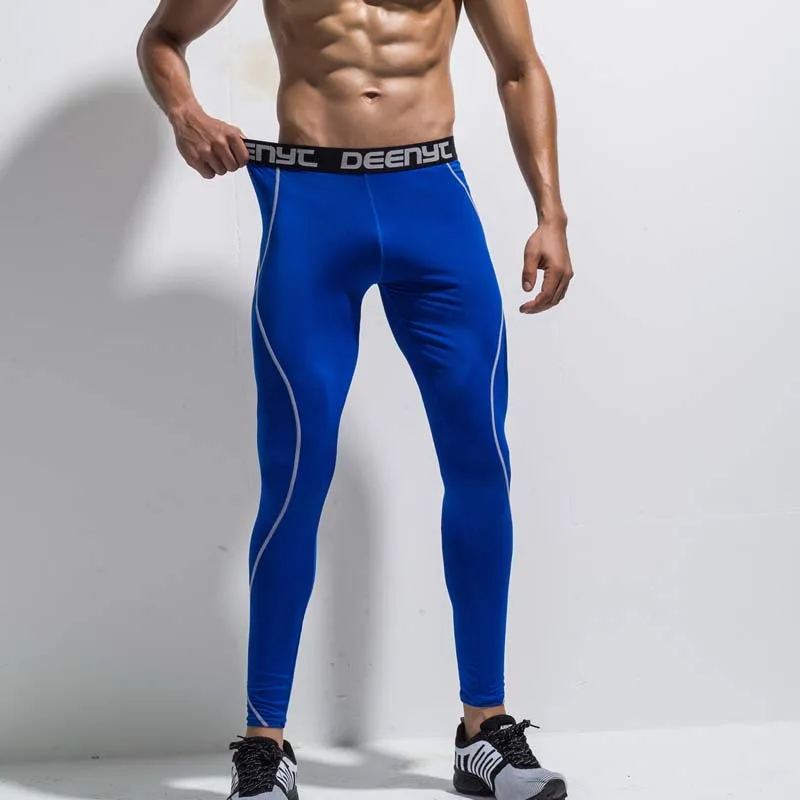 Wholesale Running Tights Men's Compression Pants Basketball Gym Trousers  Jogging Sport Leggings Sportswear Men's Running Pant From