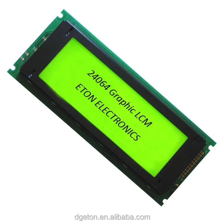 STN Positive 240X64 character lcd vs graphic 240x64 lcd module