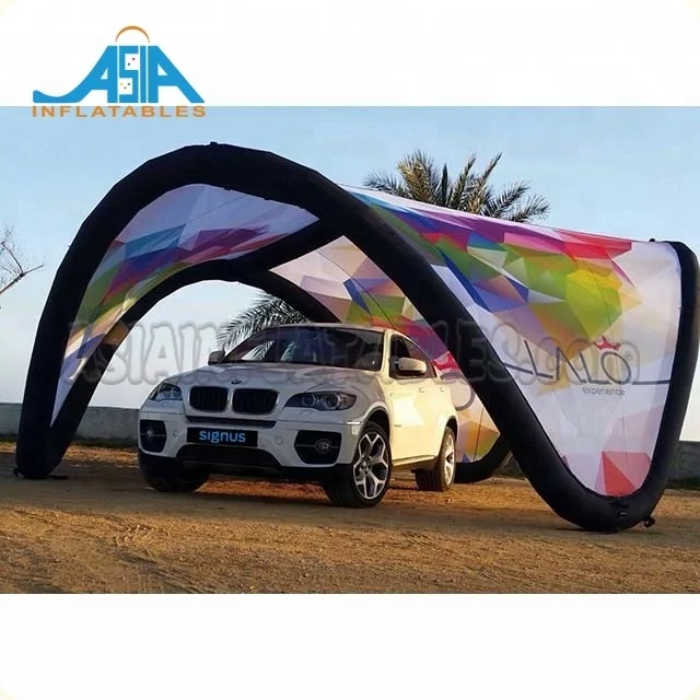Коммерческая наружная реклама, рекламная торговая палатка, индивидуальная печать, V-Палатка/надувная структура