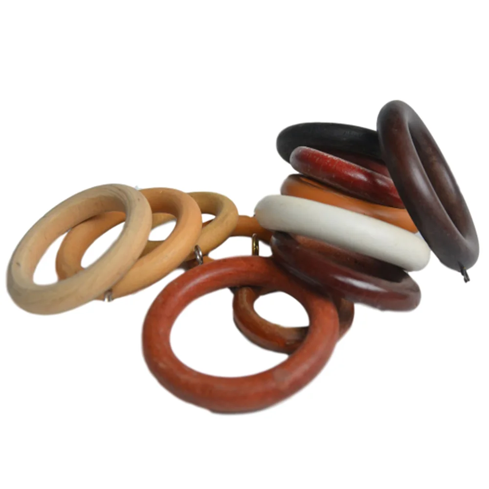 Eyelet Curtain Ring Wood Curtain Rod Rings 19mm 28mm Window Curtain Pole Rings Buy Wooden Curtain Rings