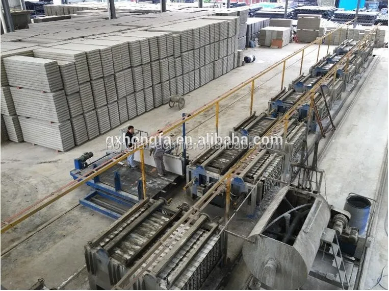 Fully Automatic EPS Wall Panel Production Line Eps Cement Sandwich Panel Production Line Automatic Horizontal Wall Panel Machine