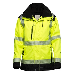 Custom Design Reflective Safety Jacket Cheap Price Workwear-Waterproof Breathable Hiv Yellow Orange Reflective Clothing