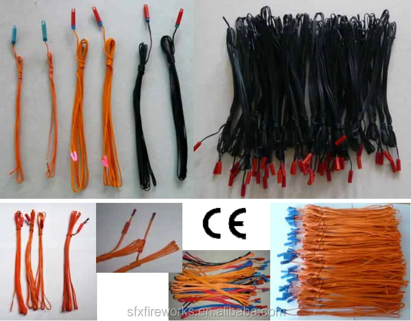 Firing System Connection Fireworks Pyrotechnic Shows Match 3M 30Cm Fuse High Quality Ignitor Emaches Igniters Electric Matches