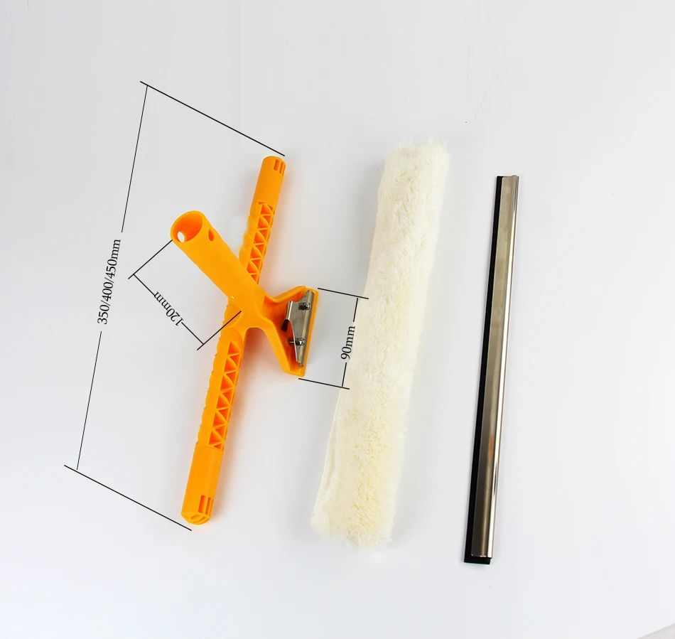 2023  NEW Glass Wiper with Telescopic Long Handle for Window Glass Cleaning Tools
