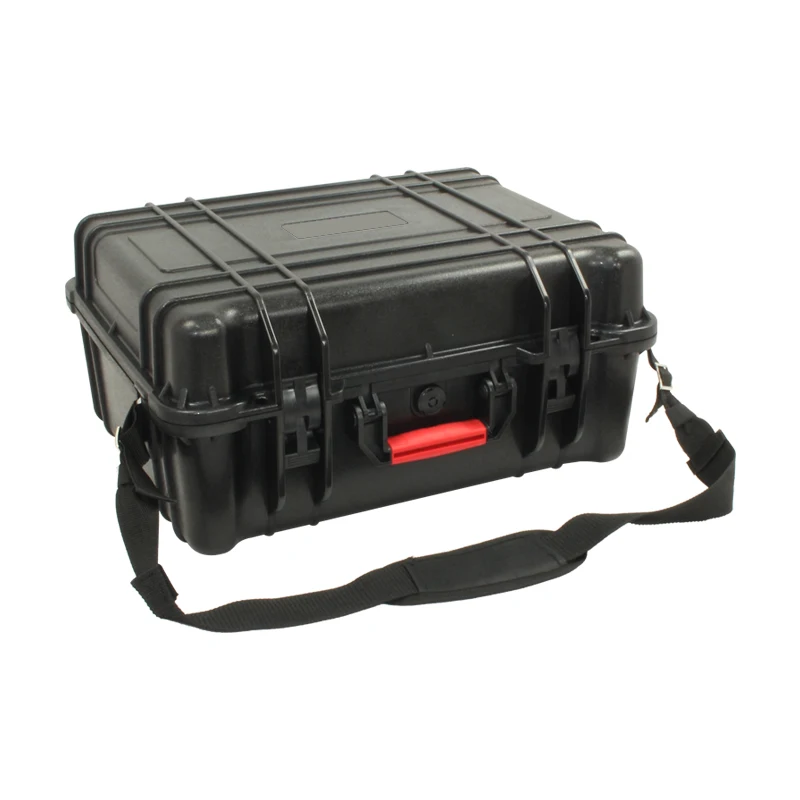 Waterproof Briefcase Style Plastic Suitcase Tool Box with Foam Inside