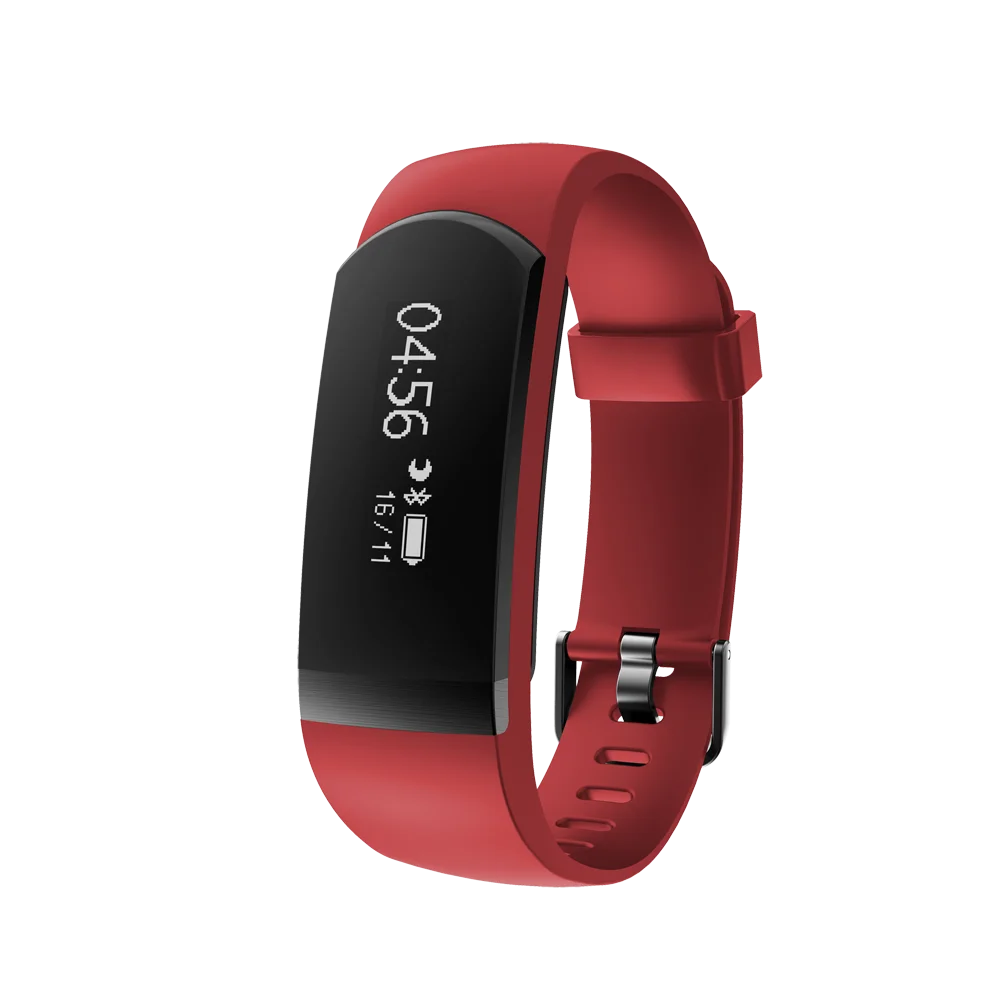 OEM Sport Wristband ID126Hr 24 Hours Heart Rate Monitor Call SMS Reminder Fitness Watch Smart Bracelet