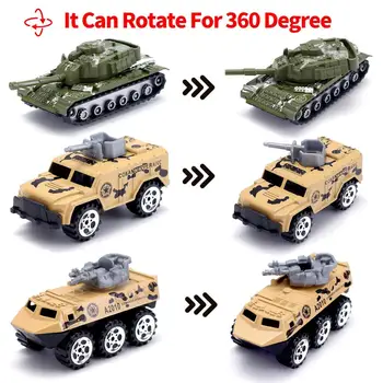 cast metal army tanks