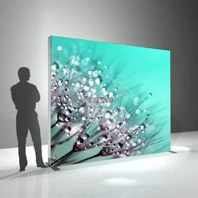 Двухсторонний алюминиевый профильный каркас 2835 подсветка светодиодный тканевый Лайтбокс для выставочной