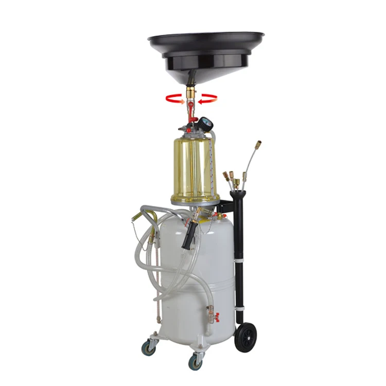 90l Combination Pneumatic Waste Oil Collector With Suction Tube And ...