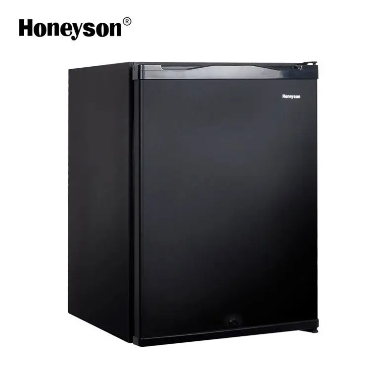 Smart Mini-Bar Hotels 20-59L Stainless Steel Thermoelectric Cooling Electric Portable Frost-Free LED Light Automatic Glass Door