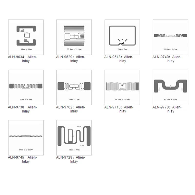 
Письмо Alien H3 900 мгц большой радиус действия пассивная RFID-метка дешевое предложение Writbale Alien H3 900MHz Дальний диапазон Пассивная RFID бирка дешевое предложение
