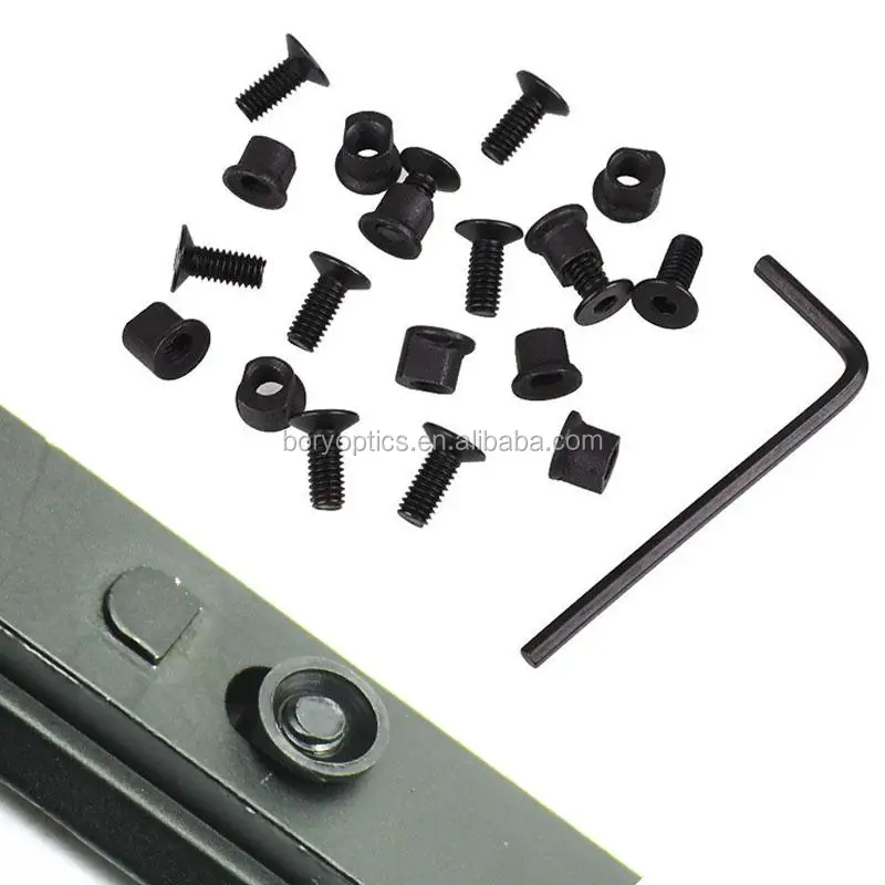 keymod rail section replacement screws