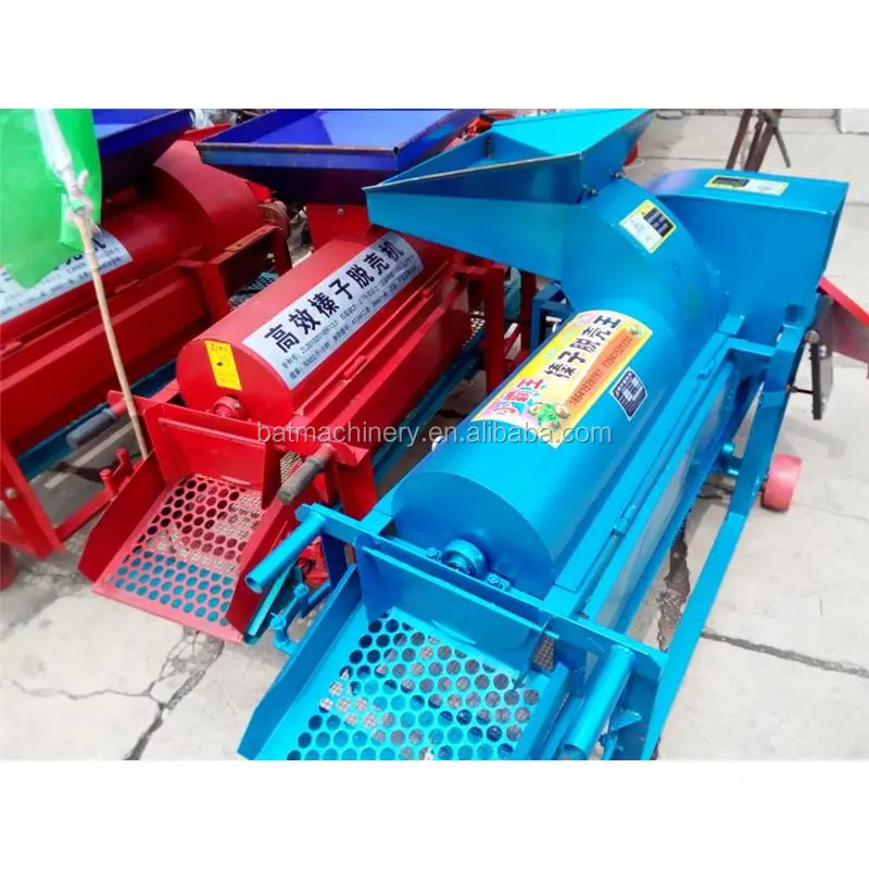 Automatic Hazelnut Bract Green Skin Removing Hazelnut Peeling Machine