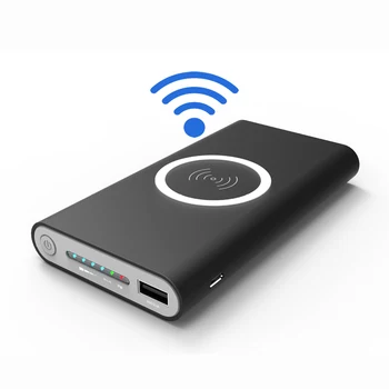 20000 mAh Fast Charging Wireless Portable Charger External Battery Pack 20000mah Power Bank for Mobile Phone