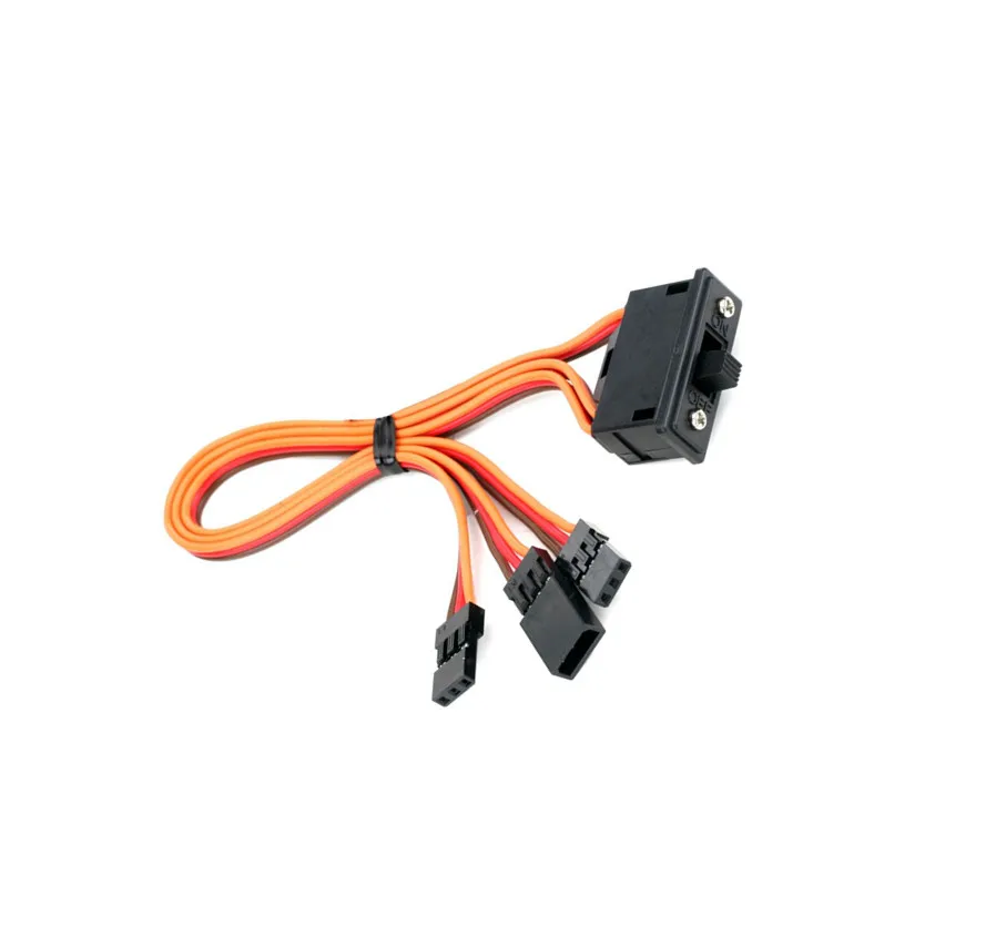 Heavy Duty Rc Switch On Off With Led 3 Pin Jr Futaba Lead Connectors