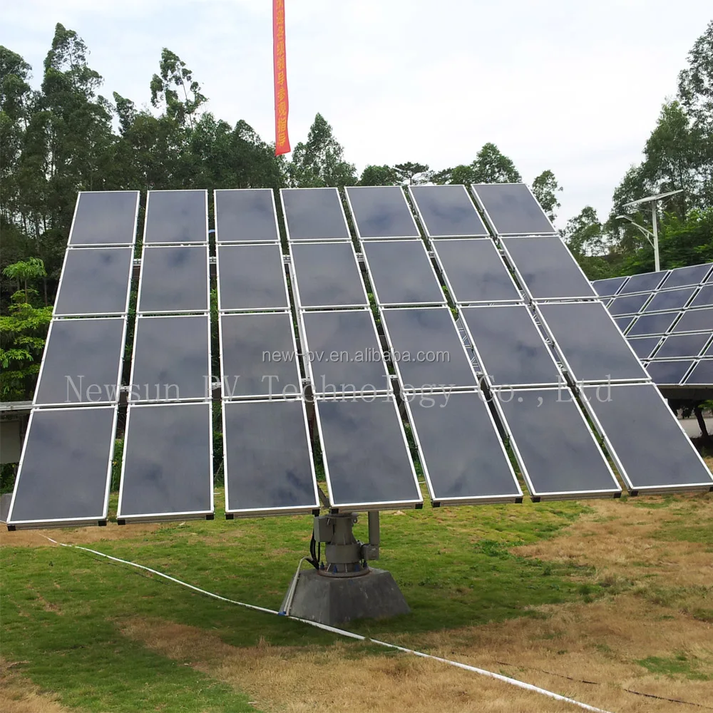 Mini Solar Tracking System Single Axis Solar Tracker 100w/500w/1000w