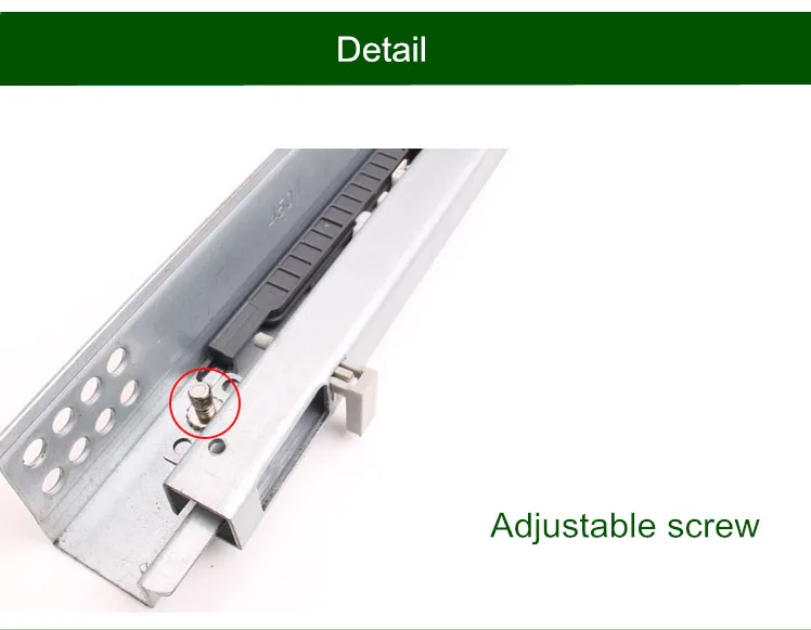 3 Fold Full Extension Soft Closing Undermount Concealed Auto Closing