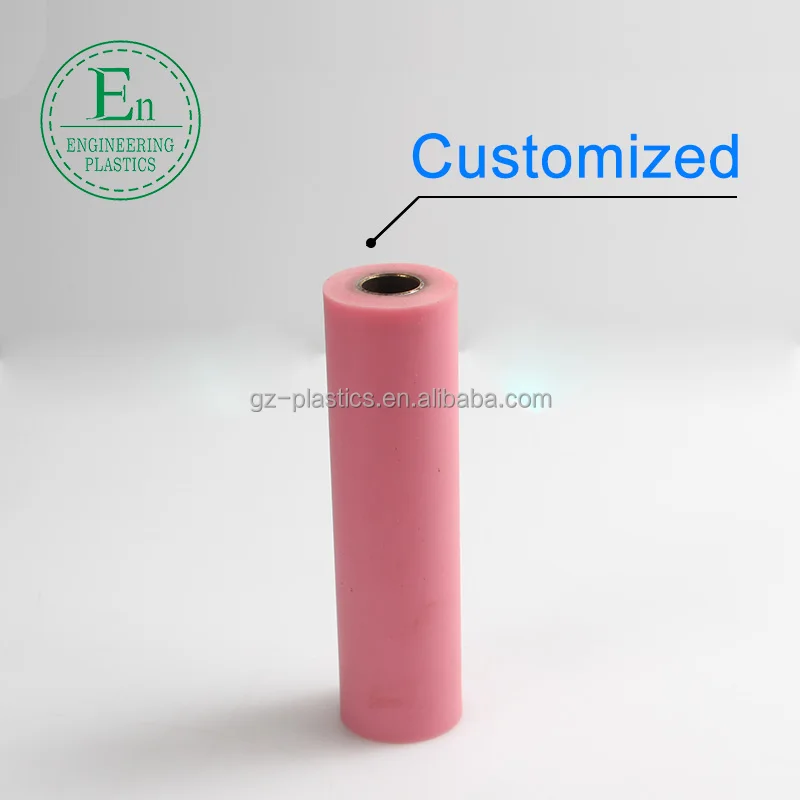 High Precision Heavy Duty Pu Polyurethane Roller Rubber Part Urethane Roller with 6204 Bearing