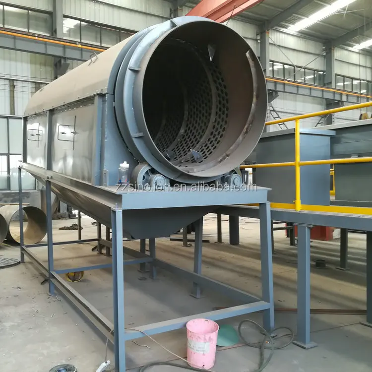 Твердых бытовых отходов завод по переработке изношенных автошин мусора и повторно использовать разделительный экран для продажи