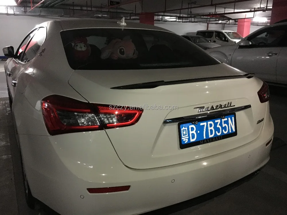 Задний спойлер для Maserati ghiали SQ4 Saloon Custom Carbon